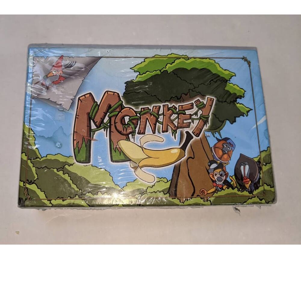 Monkey Card Wild Wacky Family Card Game By Birdlight Rare NIB Sealed
